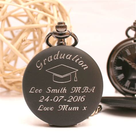 engraved watches for graduation